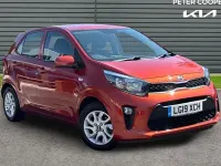 Used Kia Picanto 66 HP (48 kW) 2019 Orange Hatchback
