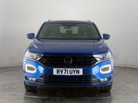 Used VW T-Roc R-line 150 HP (110 kW) 2021 Blue SUV