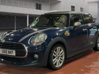 Usado Mini Cooper Hatch 2018 Azul Citadino
