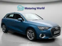 Used Audi A3 Sportback Sport 204 HP (150 kW) 2023 Blue Hatchback
