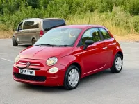 Used Fiat 500 Pop 69 HP (50 kW) 2016 Red Hatchback