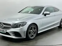 Used Mercedes C200 AMG Line Premium 184 HP (135 kW) 2019 Silver Coupe