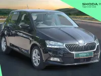 Used Skoda Fabia SE 94 HP (69 kW) 2021 Black magic pearl effect Hatchback