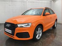 Used Audi Q3 S-Line 180 HP (132 kW) 2018 Orange SUV