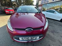 Used Ford Fiesta Zetec 2010 Metallic red Hatchback