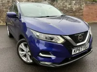 Used Nissan Qashqai N-Connecta 110 HP (80 kW) 2017 Blue SUV