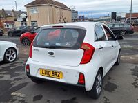 Used Kia Picanto 84 HP (61 kW) 2016 White Hatchback