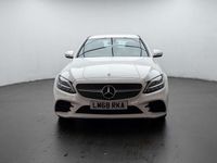 Used Mercedes C300 AMG line 2018 White Sedan