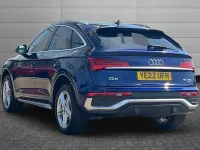 Used Audi Q5 Sportback S-Line 265 HP (194 kW) 2022 Blue SUV