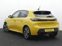 Used Peugeot 208 Allure 100 HP (73 kW) 2021 Yellow Hatchback