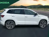 Used Skoda Karoq SportLine 187 HP (137 kW) 2022 White SUV