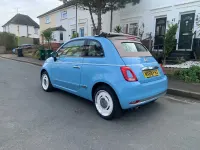 Usado Fiat 500C S 69 HP (50 kW) 2018 Azul Cabrios