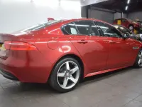 Used Jaguar XE R-Sport 180 HP (132 kW) 2017 Red Sedan