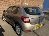 Used Dacia Sandero Ambiance 75 HP (55 kW) 2014 Beige Hatchback