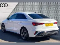 Used Audi A3 S-Line 147 HP (108 kW) 2025 White Sedan