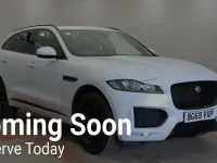 Used Jaguar F-Pace Chequered Flag 2019 White SUV