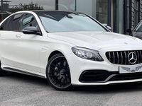Used Mercedes C63 AMG Premium Plus 2019 White Sedan