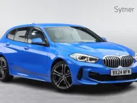 Used BMW 118 M Sport 134 HP (98 kW) 2024 Blue Hatchback