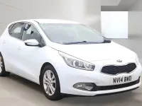 Used Kia Ceed 2014 White Hatchback