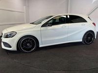 Used Mercedes A200 AMG Line Premium 2017 White Hatchback