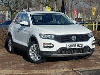 Used VW T-Roc SE 115 HP (84 kW) 2018 White SUV