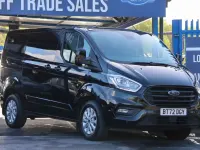 Used Ford Transit Custom Limited 130 HP (95 kW) 2023 Black Van