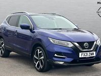 Used Nissan Qashqai N-Motion 157 HP (115 kW) 2021 Blue SUV