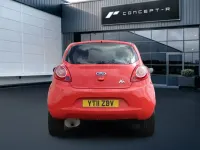 Used Ford Ka Zetec 69 HP (50 kW) 2011 Red Hatchback