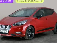 Usata Nissan Micra S 92 CV (67 kW) 2022 Rosso Utilitaria