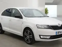 Used Skoda Rapid Sport 2014 White Hatchback