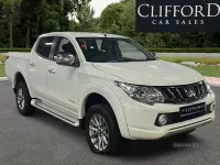 Used Mitsubishi L200 Warrior 2017 White Pickup