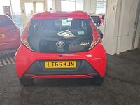 Used Toyota Aygo X-play 68 HP (50 kW) 2016 Red Hatchback