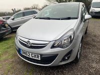 Used Vauxhall Corsa 100 HP (73 kW) 2012 Silver Hatchback