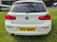 Used BMW 118 Sport Line 134 HP (98 kW) 2015 White Hatchback