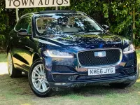Used Jaguar F-Pace Portfolio 180 HP (132 kW) 2016 Blue SUV