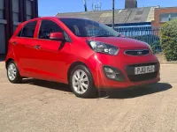 Second-hand Kia Picanto 85 CP (62 kW) 2013 Roșu Hatchback