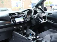 Used Nissan Leaf 110 kW (150 HP) 2018 Black Hatchback