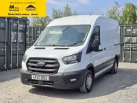 Used Ford Transit Trend 130 HP (95 kW) 2023 White Van