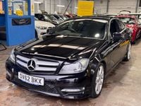Used Mercedes C220 AMG 170 HP (125 kW) 2012 Black Coupe