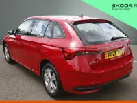 Used Skoda Scala SE 115 HP (84 kW) 2025 Velvet red metallic Hatchback