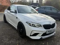 Begagnad BMW M2 Competition Edition 2018 Vit Sportkupé