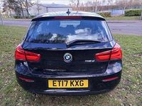 Used BMW 116 Sport Line 2017 Black Hatchback