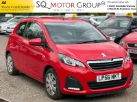 Second-hand Peugeot 108 Active 68 CP (50 kW) 2017 Roșu Hatchback