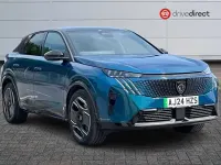 Used Peugeot e-3008 GT 154 kW (210 HP) 2024 Blue SUV