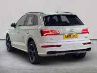 Begagnad Audi Q5 Black Edition 190 HK (139 kW) 2019 Vit SUV