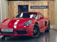 Used Porsche Cayman 2017 Red Coupe