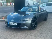 Used Mazda MX5 Inclusive 2018 Machine grey Cabriolet