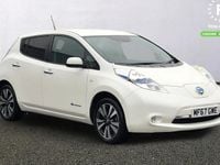 Used Nissan Leaf Tekna 80 kW (109 HP) 2017 White Hatchback