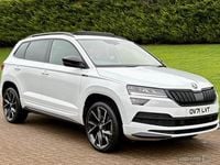 Used Skoda Karoq SportLine 150 HP (110 kW) 2021 White SUV