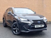 Used Lexus NX300h Sport Line 195 HP (143 kW) 2017 Black SUV